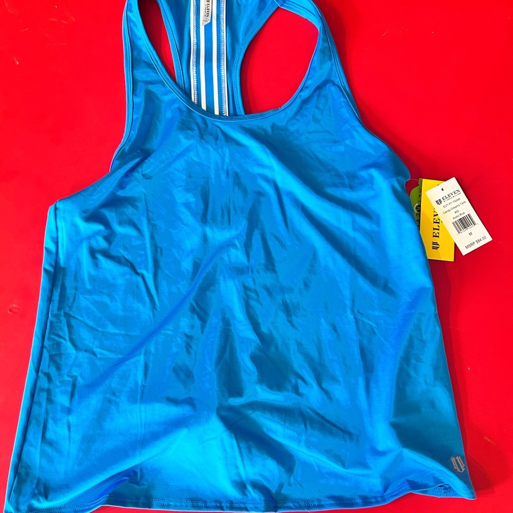 EleVen by Venus Williams Arctic Blue Tank Top - Picture 5 of 7
